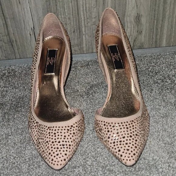 None Shoes - Pink sparky heel